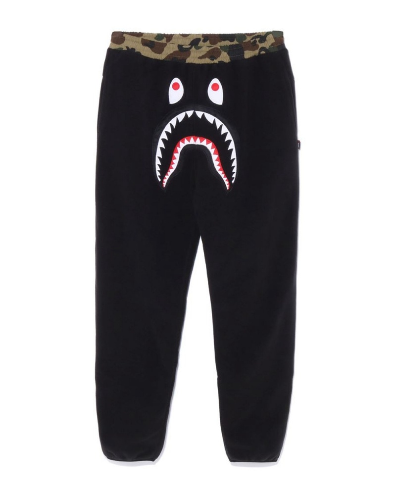 Pantalon Bape X Polartec 1st Shark Noir Femme | DYW-08769036